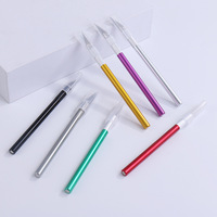 Ensemble de couteaux à graver en aluminium très vendus avec 5 lames, couteau à découper le fondant, outils de décoration de gâteaux, fournitures de pâtisserie