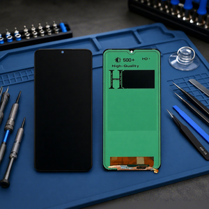 Cornice Frontale per Samsung <span class=keywords><strong>Galaxy</strong></span> <span class=keywords><strong>A22</strong></span> 5G SM-A226BR T con Display Oncell, Confezione Antistatica - Product Image 2