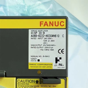 Fanuc A06b-6222-H030 # Équipement électrique H610 Drive A06B-6222-H030 # Moteurs et variateurs H610, variateur triphasé A06b-6222-h030 # h610 - Product Image 2