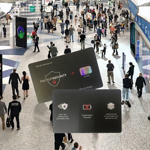 Tarjeta de Pago con Bloqueo RFID Impermeable de 13.56MHz, PVC CR80, Tamaño de Tarjeta de Crédito para Uso en Hoteles - Product Image 3