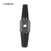 Extracteur de vis métrique FEIDA DIY, outil pour retirer les vis et boulons endommagés et cassés, extracteur de vis à double extrémité 4/6 à filetage inversé