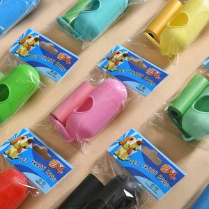 Bolsa para excrementos de mascotas portátil y biodegradable de nuevo diseño 2025, manos libres, para correa, bolsa para desechos de perro - Product Image 2