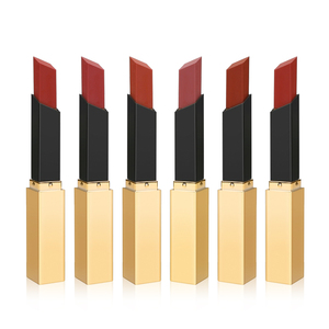 Rouge à lèvres mat 6 couleurs avec une texture veloutée et brumeuse, fine et durable. C'est un rouge à lèvres blockbuster - Product Image 2
