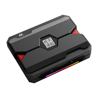 Carte de capture de diffusion de jeux USB 4K60Hz avec sortie vidéo 4K en boucle, prise en charge MP4, pilote gratuit