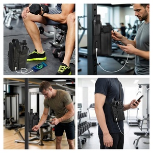 <span class=keywords><strong>Bolsa</strong></span> de <span class=keywords><strong>Gimnasio</strong></span> Magnética con Logotipo Personalizado de Nuevo Diseño, con Carga USB Tipo C, Imán Fuerte, Porta Botella de Agua <span class=keywords><strong>para</strong></span> Deporte y Fitness - Product Image 6