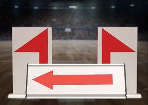 Gioco di basket di calcio da tavolo da Record di attrezzatura per Foul Plate Alternate freccia per squadra segno di fallo convertitore indicatore <span class=keywords><strong>destro</strong></span> Serve - Product Image 2