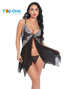 TopOne Factory Price Soft Long Plus Size Sleepwear <b>Women</b> Pajamas Nightgown - Product Image 5