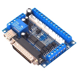 Placa de interfaz de máquina de grabado <span class=keywords><strong>MACH3</strong></span>, controlador de motor paso a paso de 5 ejes, CNC con aislamiento de acoplador óptico con cable USB - Product Image 3