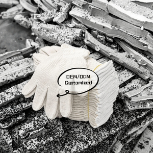 Gants de travail en coton texturé <span class=keywords><strong>SJS</strong></span> <span class=keywords><strong>SJS</strong></span>-CB, flexibles et durables, pour la construction, noirs, sans poudre, vente en gros d'usine - Product Image 3