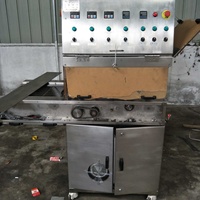 Machine à enrober le chocolat avec tunnel de refroidissement pour enrobage de biscuits au chocolat vente directe en usine