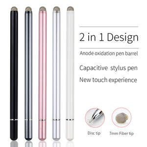 Pena Stylus Logam Presisi Tinggi 2-in-1 Kapasitif untuk Tablet/Laptop dengan Ujung Pena yang Dapat Diganti untuk Menggambar/Menulis dengan Lancar di Rumah/Kantor - Product Image 5