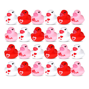 Ngày Valentine Tình Yêu Cao Su Món Quà Vịt Các loại Số Lượng Lớn Floater Vịt Cho Halloween Trang Trí Nội Thất Trẻ Em Bé Tắm Tắm Bên Ủng Hộ - Product Image 2