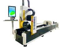 Máquina de Corte Láser de Fibra CNC de Alta Velocidad 1000W 2000W 3000W para Metal, Acero, Aluminio, Tuberías y Tubos