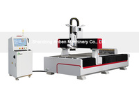 Routeur CNC 3 axes ANBEN ATC avec contrôle PLC RichAuto, broche 9KW, table à vide et moteur à engrenages pour bois, contreplaqué, MDF, acrylique (course 1325)