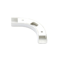 MT-1755 Accessoires FTTH Goulotte de câblage intérieure en plastique pour fibre optique à angle de flexion