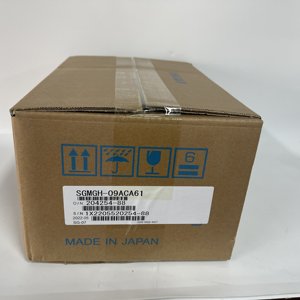Motor Servo AC Yaskawa SGMGH-09ACA61 - Product Image 1
