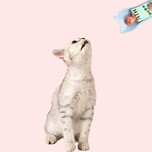 Cuillère distributrice pour friandises pour chat à long manche, distributeur de nourriture humide et de boue de viande pour chats, accessoires pour animaux de compagnie - Product Image 6