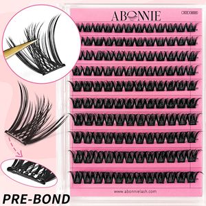 Abonie Faux Cils Auto-Adhésifs Sans Colle 8-16mm Courbure D Bande Invisible Cils Entiers - Product Image 3