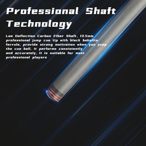 Stecca da Biliardo Professionale in Fibra di Carbonio 42" 16oz a Bassa Deflessione con Punta da 13.5mm e Giunto Uni-Lock per Tornei - Product Image 5