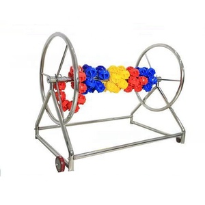 Enrouleur de ligne de délimitation de <span class=keywords><strong>piscine</strong></span> en acier inoxydable, chariot de rangement portable à roulettes pour la <span class=keywords><strong>formation</strong></span> et la compétition en <span class=keywords><strong>piscine</strong></span> - Product Image 4