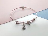 Bracelet en laiton de style marin réglable et modulable
