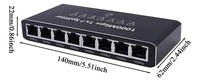 기가비트 이더넷 분배기 1~2/3/4/7 1000Mbps RJ45 LAN 네트워크 분배기(PC 노트북용) 닌텐도 스위치 라우터 인터넷 TV 박스