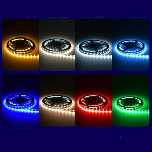 <span class=keywords><strong>Ruban</strong></span> <span class=keywords><strong>LED</strong></span> haute efficacité 12V en forme de S 6mmPCB 2835 60LEDs/M bande flexible blanc froid chaud pour la publicité et l'éclairage intérieur - Product Image 3