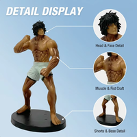 Fabricant de figurines d'action personnalisées OEM, figurine de boxeur, statue d'anime avec service d'échantillons rapide en 5 jours