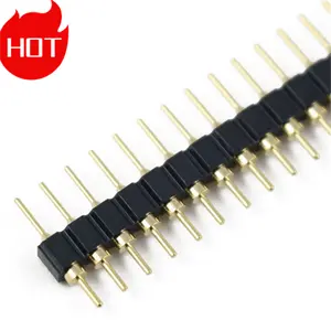 1,5 мм 2,54 мм 3,96 мм 1,1 мм Шаг круглый Kicad разъем Pcb Smd 2 40 Male15 Pin Однорядный прямой женский джемпер 1,2 мм контактный разъем