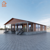 Appartement conteneur modulaire préfabriqué à panneaux sandwich, 3 chambres, villa conteneur en kit avec salle de bain et cuisine