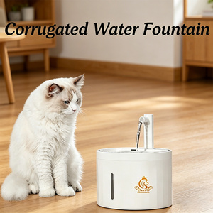 <span class=keywords><strong>Fontaine</strong></span> à <span class=keywords><strong>eau</strong></span> pour chat et chien EUR PET 2,5 L avec filtre à charbon actif, alimentée par charge, grande capacité pour usage intérieur - Product Image 1