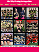 Vente flash - Tenues d'entraînement personnalisées pour jeunes filles avec strass - Uniformes de cheerleading pour compétitions - Tenues de danse pour filles
