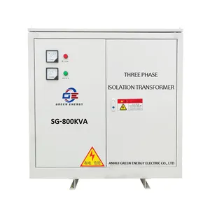 480V 240V 120V 110V abaisseur triphasé transformateur de tension d'isolement de Type sec 500KVA 1000KVA 2000KVA prix