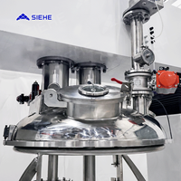 Solution clé en main industrielle robuste, contrôle PLC, mélangeur multifonctionnel entièrement automatique à double arbre, 2000L