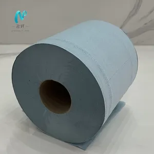 मिंगक्सुआन फैक्ट्री कस्टम पेपर भूरा नीला हैंड पेपर तौलिया रोल पेपर तौलिया रोल चौड़ाई 20 सेमी 180 फीट 1 प्लाई 12 रोल / सीटीएन