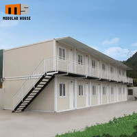 Contenedor prefabricado aislado hogar extensible ensamblar lujo 3 4 dormitorios acero Modular apartamento estructura edificios habitación casa