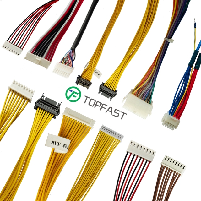JST SH GH ZH PH XH MOLEX Dupont SUR 0.8 1.0 1.25 1.5 mm Pitch 1Pin 2P 3P 4P 5 6 40Pin Custom Wiring Cable Connector Wire Harness