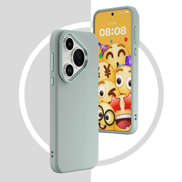 For SJK756 Liquid Silicone Shockproof Phone Case Slim Lightweight Pure Color for Pura 70 Pro for Certified