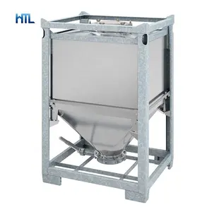 High quality bulk stainless steel IBC tank for for wine oil chemical drinking storage