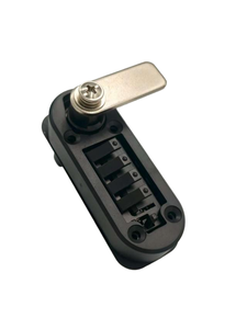 <span class=keywords><strong>Cadenas</strong></span> à combinaison réinitialisable à <span class=keywords><strong>4</strong></span> <span class=keywords><strong>chiffres</strong></span> et verrouillage par mot de passe pour étui Protection par mot de passe robuste pour les installations sportives - Product Image 4