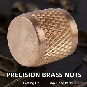 Tuercas de Latón Personalizadas <span class=keywords><strong>DR</strong></span>, Mecanizado CNC, Insertos Roscados, Capacidades de Material, Tipo de Perforación y Brochado - Product Image 2