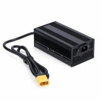 Adaptateur secteur DC 25,2V 10A, chargeur enfichable, batterie Li-ion, boîtier en aluminium ignifuge, port XT60 Anderson SB50, EBike