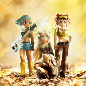 For MART Peach Riot Punk Fairy Series Paper Action Figures 1/144 Scale Collectible <strong>Toys</strong> for 7-12y Holiday Birthday Gifts - Product Image 5
