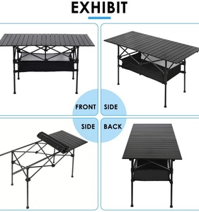 <span class=keywords><strong>Mesa</strong></span> <span class=keywords><strong>Plegable</strong></span> Portátil para Senderismo, Barbacoa, Eventos, Fiestas, Hogar, Jardín, Picnic, <span class=keywords><strong>Pesca</strong></span>, Camping y Actividades al Aire Libre - Product Image 5
