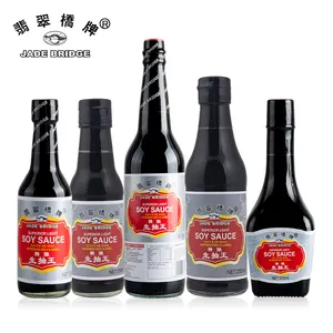 Liquid Brewed Mushroom Chinese Manufacturer Halal Dark Shoyu Soy Sauce