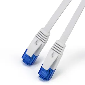 Fluke 미터 플랫 케이블 패치 코드 UTP 이더넷 LAN 케이블 네트워크 케이블 RJ45 Cat6 패치 코드