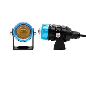 Nuevas Luces LED de Conducción para Motocicleta, Doble Color Amarillo y Blanco, Focos de 8-80V, Faro Delantero para Motocicleta, Camioneta, ATV, Jeeps, Modelo MO01 - Product Image 4