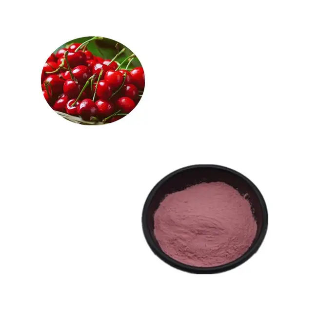 Sour Cherry Pulver lebensmittelqualität Tart Cherry Extrakt Pulver Kirschobstpulver