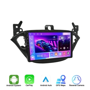Lecteur DVD de voiture Android 9 pouces Rhythm avec écran tactile IPS, GPS, Carplay, BT, durable, pour flottes de taxis, compatible <span class=keywords><strong>Opel</strong></span> Corsa E 2014-2018 - Product Image 1