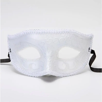 Apparence Antique Masques De Mascarade En Plastique Noir Blanc Argent Or pour Hommes Femmes Halloween Venice Party Costume Ball Maquillage